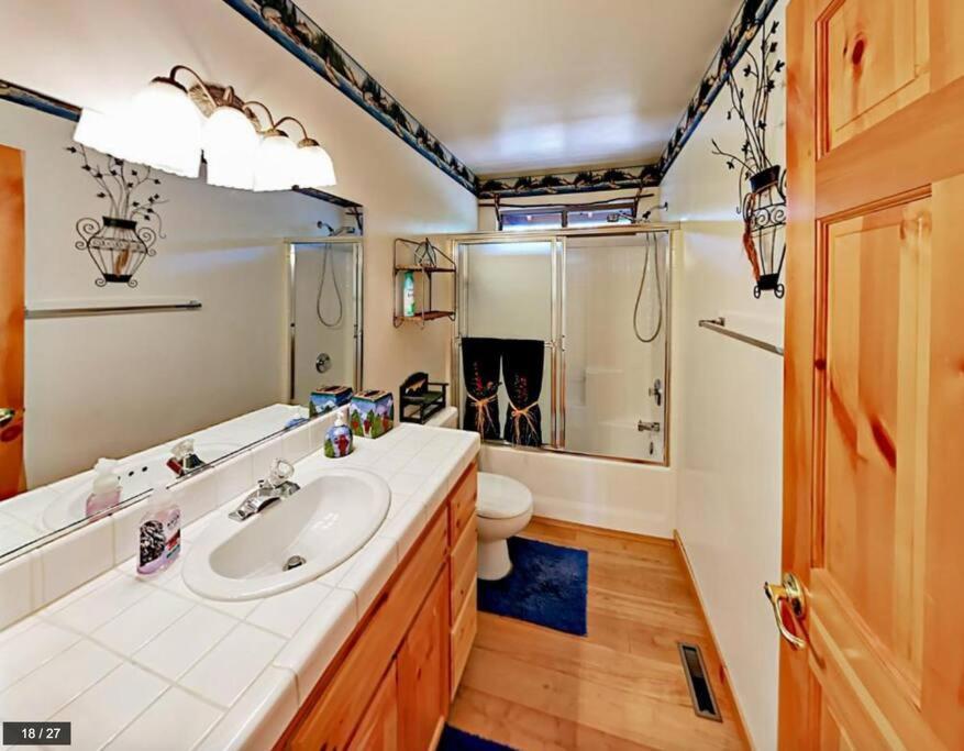 Teakwood - 3-Br Spa, Fire Pit, Quiet, Ac, Centrally Located Villa Big Bear Lake Exterior photo