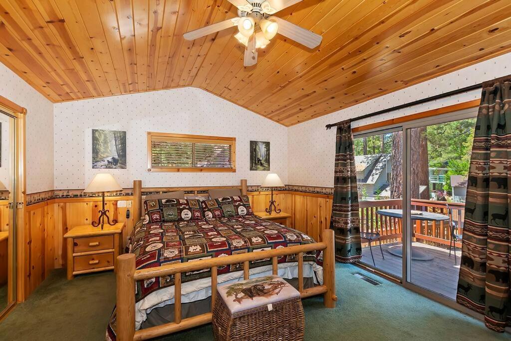 Teakwood - 3-Br Spa, Fire Pit, Quiet, Ac, Centrally Located Villa Big Bear Lake Exterior photo