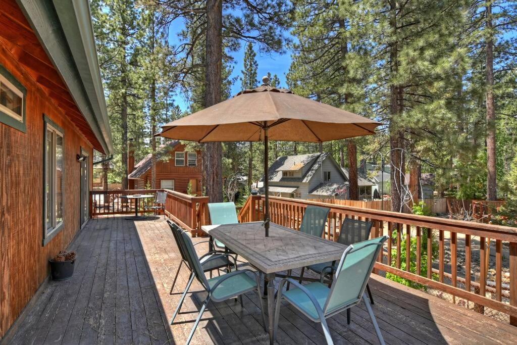 Teakwood - 3-Br Spa, Fire Pit, Quiet, Ac, Centrally Located Villa Big Bear Lake Exterior photo